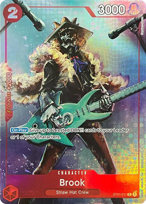 Brook (PCC Fest 23-24) ST01-011 (One Piece Promotion Cards)  - Full Art Foil | Good Games Morley