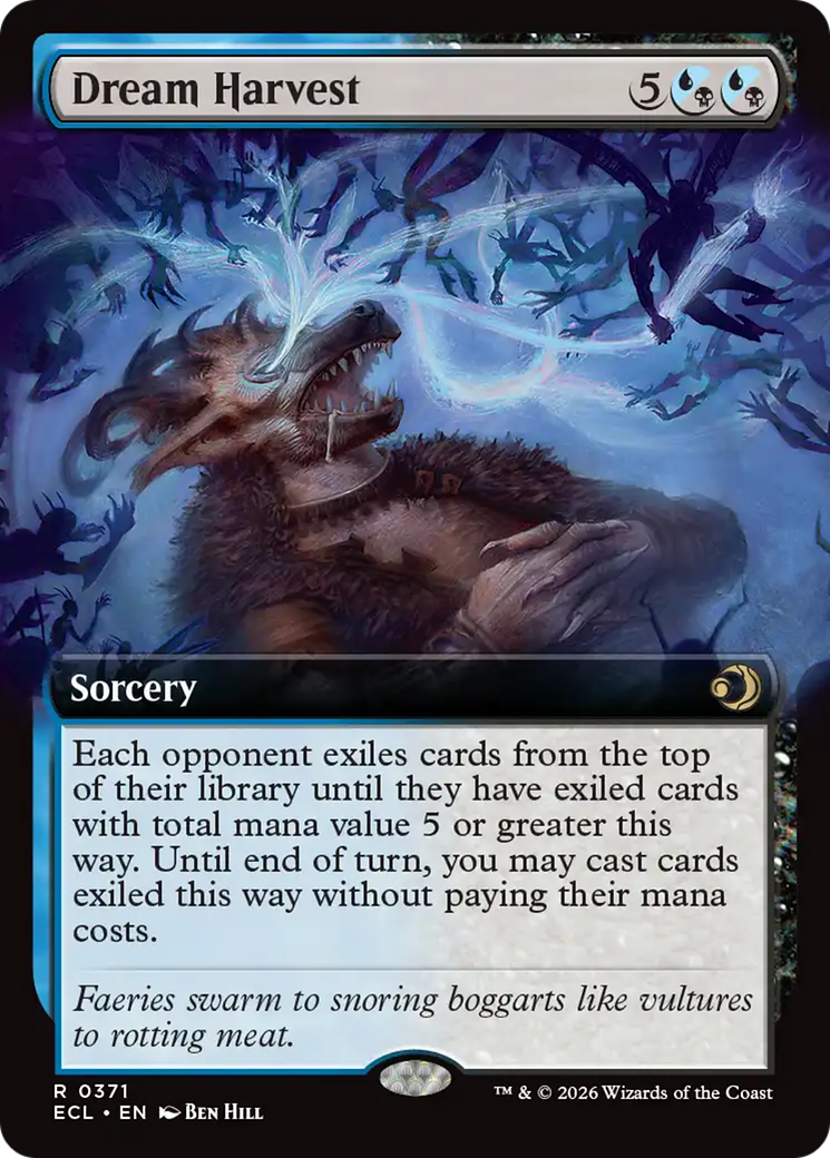 Dream Harvest (Extended Art) [Lorwyn Eclipsed] | Good Games Morley