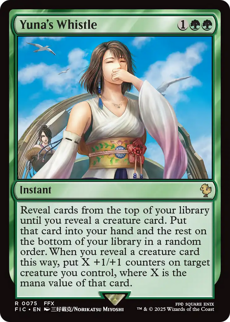 Yuna's Whistle [FINAL FANTASY Commander] | Good Games Morley
