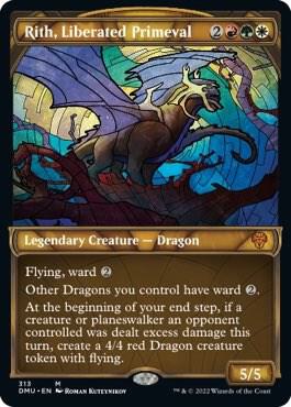 Rith Liberated Primeval Showcase 313/281 (Dominaria United)  | Good Games Morley
