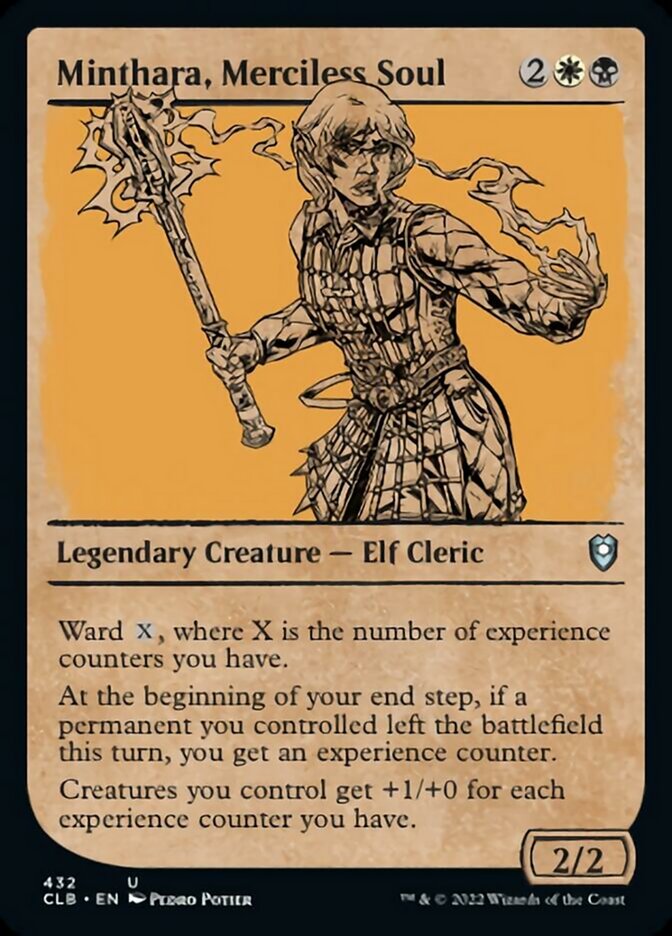 Minthara, Merciless Soul (Showcase) [Commander Legends: Battle for Baldur's Gate] | Good Games Morley