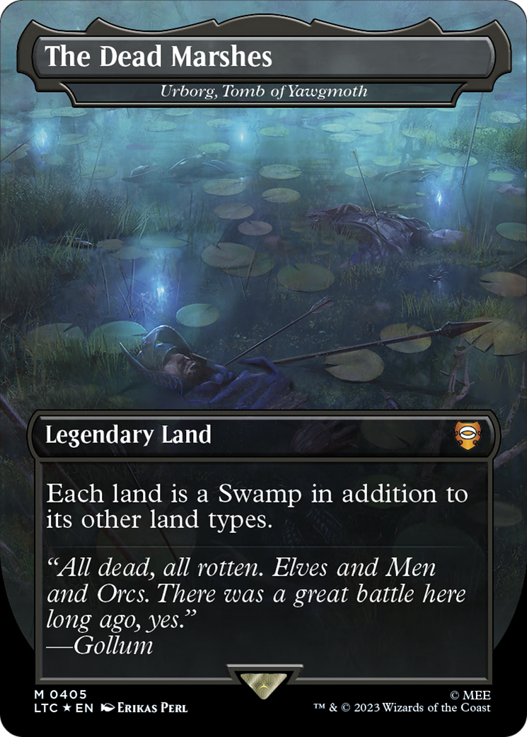 The Dead Marshes - Urborg, Tomb of Yawgmoth (Surge Foil Realms and Relics) [The Lord of the Rings: Tales of Middle-Earth Commander] | Good Games Morley