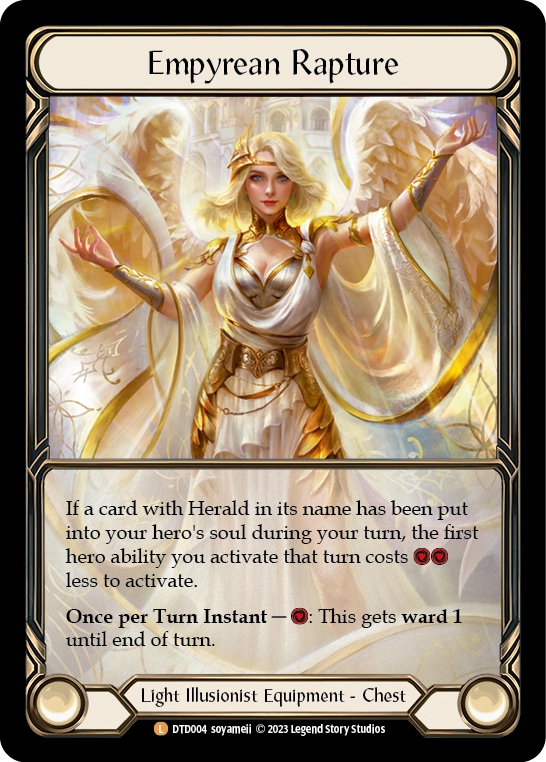 Empyrean Rapture (Extended Art) [DTD004] (Dusk Till Dawn)  Cold Foil | Good Games Morley