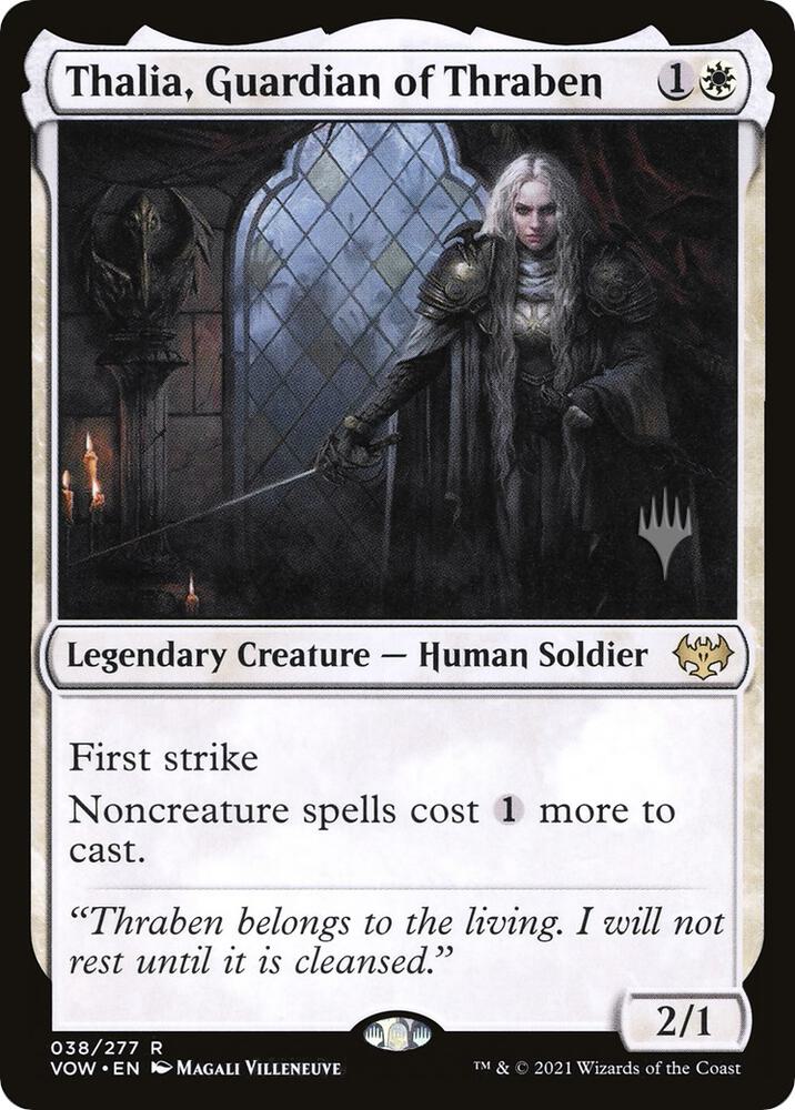 Thalia Guardian of Thraben 38 (Promo Pack: Dominaria United)  | Good Games Morley