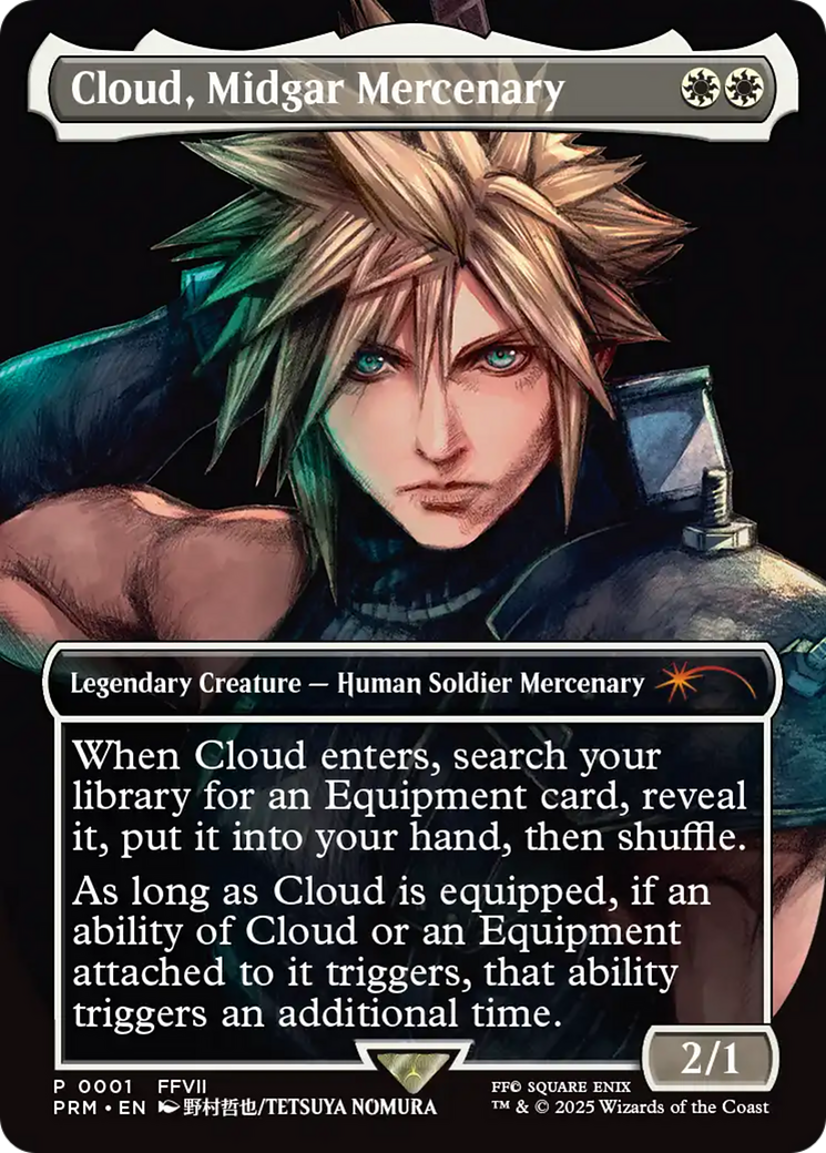 Cloud, Midgar Mercenary [Pro Tour Promos] | Good Games Morley