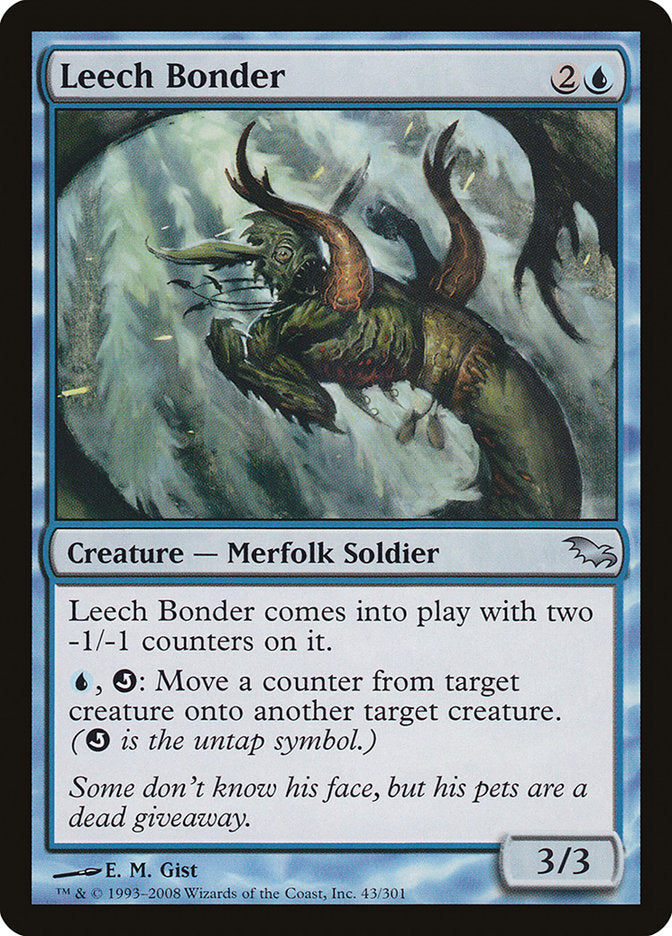 Leech Bonder 43/301 (Shadowmoor)  | Good Games Morley
