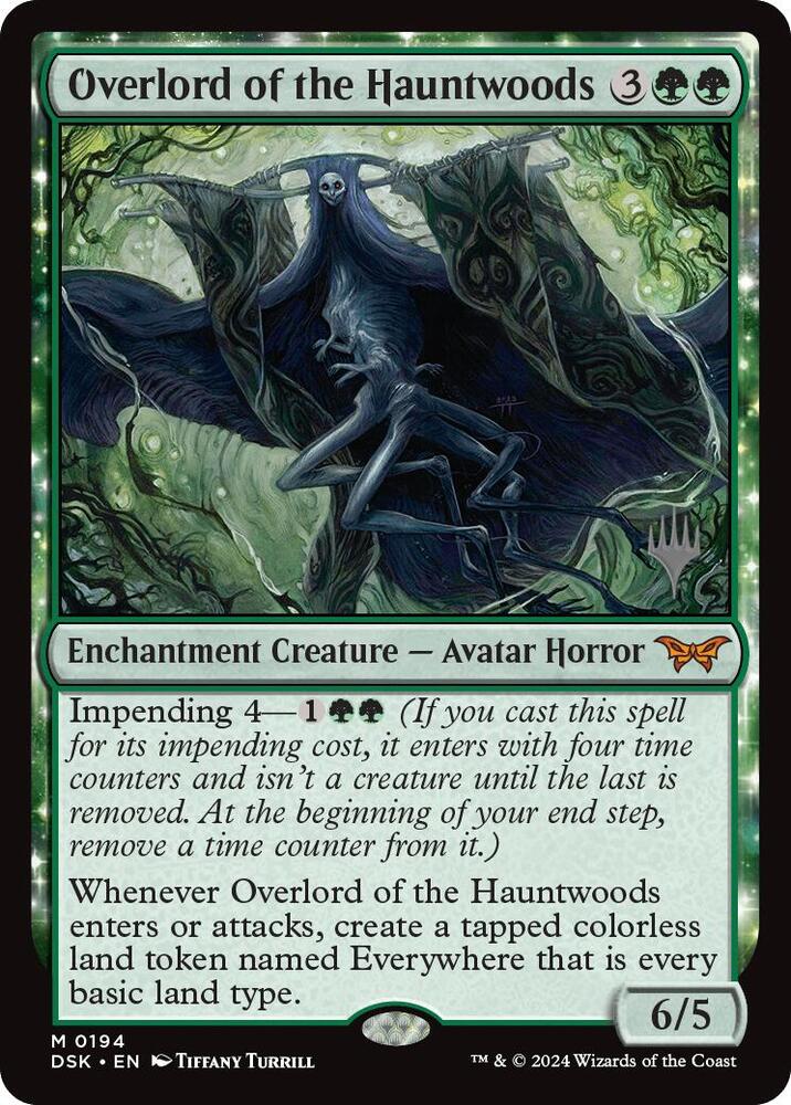 Overlord of the Hauntwoods 194 (Promo Pack: Duskmourn: House of Horror)  | Good Games Morley