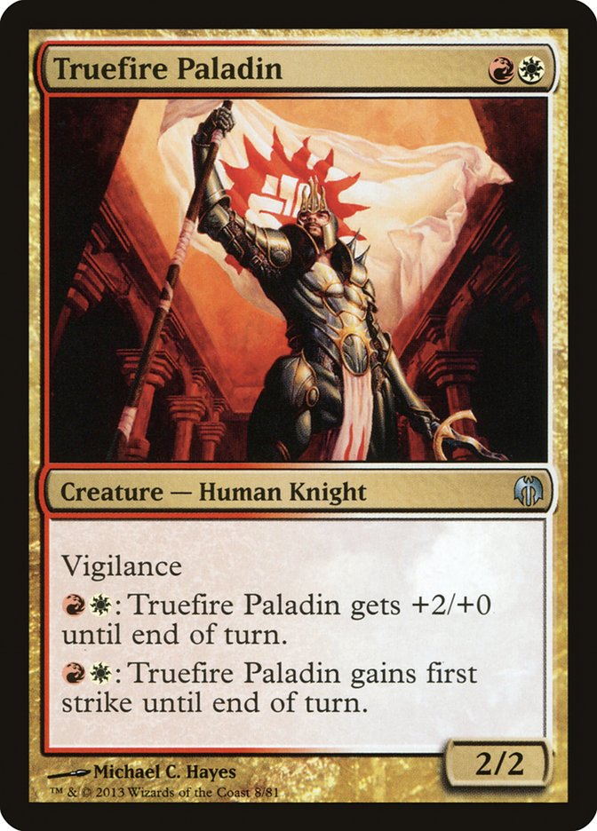 Truefire Paladin [Duel Decks: Heroes vs. Monsters] | Good Games Morley