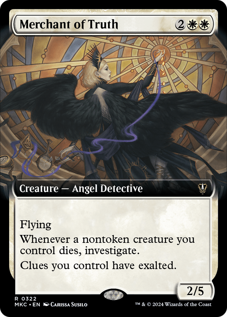 Merchant of Truth (Extended Art) [Murders at Karlov Manor Commander] | Good Games Morley