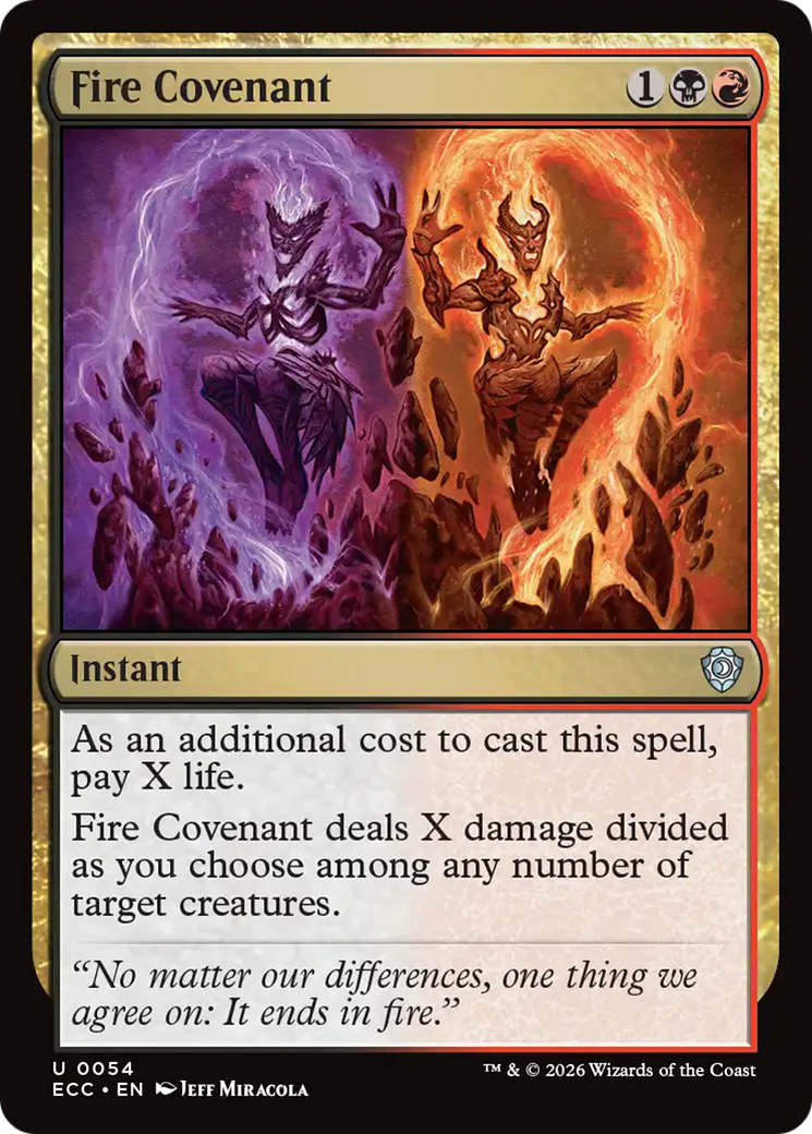 Fire Covenant [Lorwyn Eclipsed Commander] | Good Games Morley