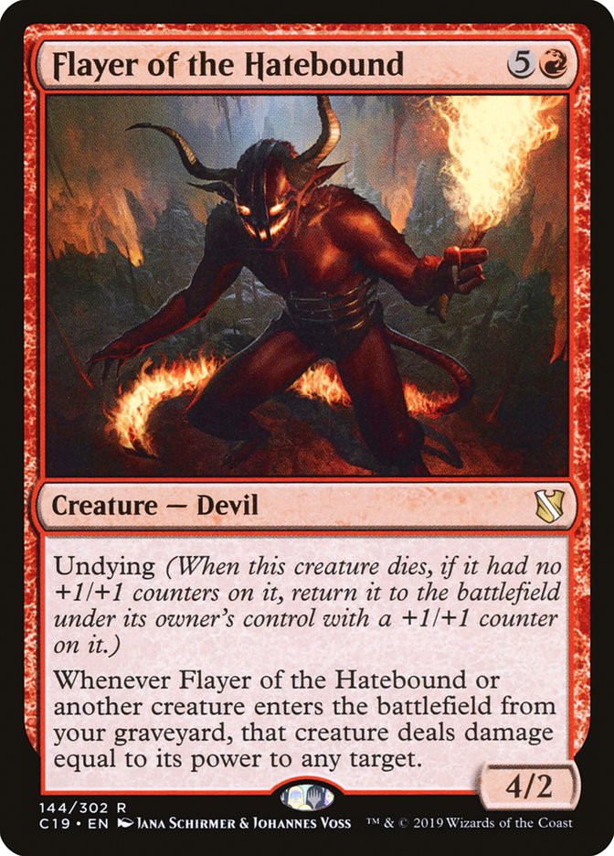 Flayer of the Hatebound 144/302 (Commander 2019)  | Good Games Morley