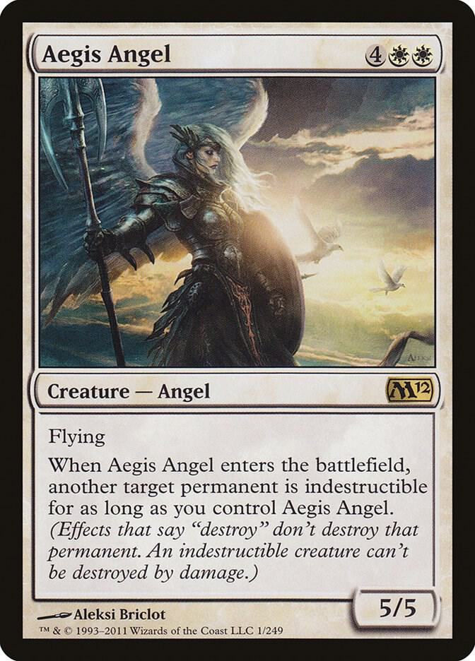 Aegis Angel 1/249 (Magic 2012 (M12))  | Good Games Morley
