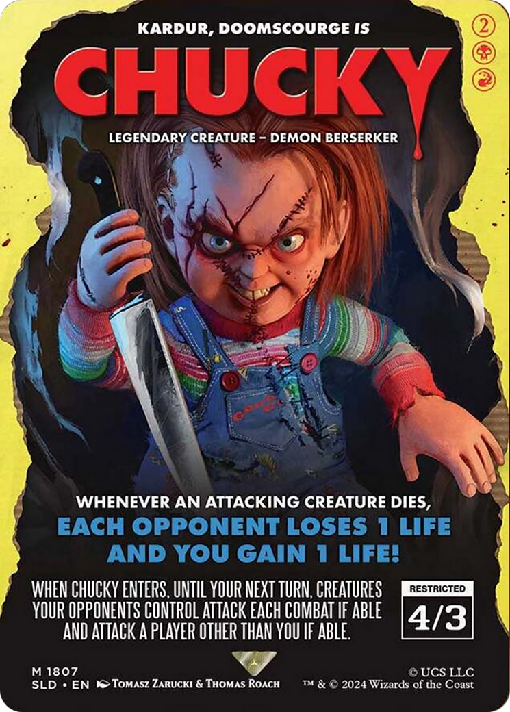 Chucky - Kardur, Doomscourge [Secret Lair Drop Series] | Good Games Morley