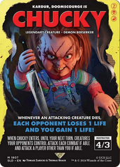 Chucky - Kardur, Doomscourge [Secret Lair Drop Series] | Good Games Morley