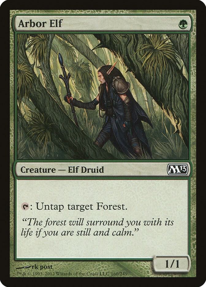 Arbor Elf 160/249 (Magic 2013 (M13))  - Foil | Good Games Morley