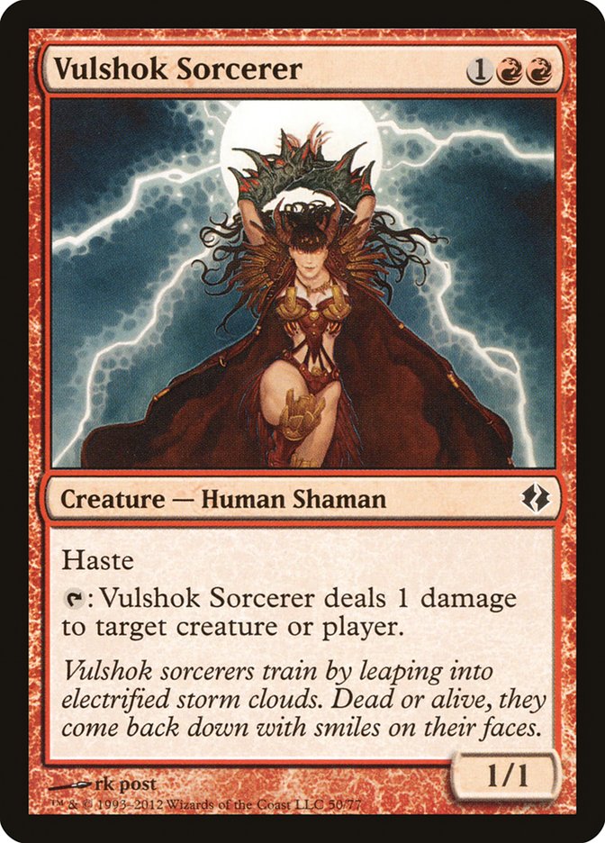Vulshok Sorcerer [Duel Decks: Venser vs. Koth] | Good Games Morley