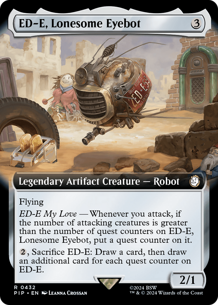 ED-E, Lonesome Eyebot (Extended Art) [Fallout] | Good Games Morley