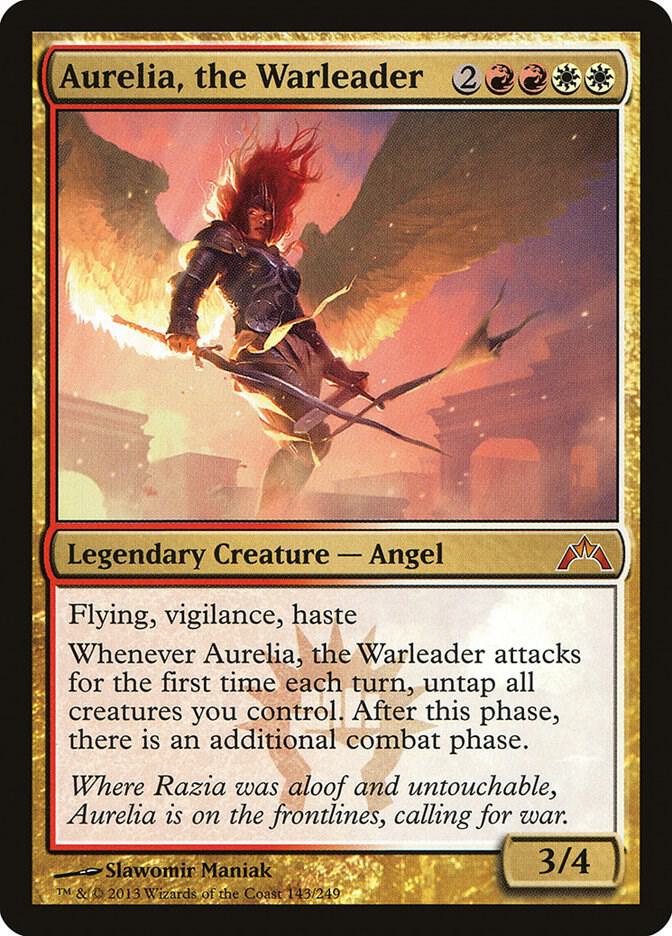 Aurelia the Warleader 143 (Gatecrash)  - Foil | Good Games Morley