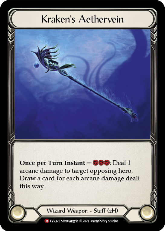 Kraken's Aethervein [EVR121] (Everfest)  1st Edition Cold Foil | Good Games Morley
