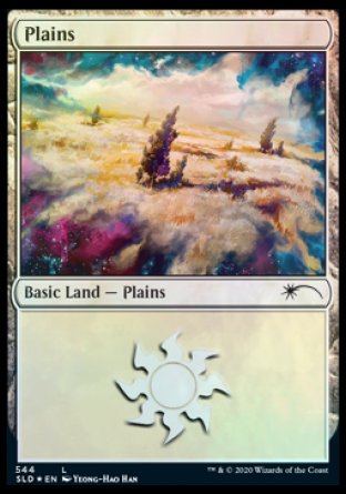 Plains (Enchanted) (544) [Secret Lair Drop Promos] | Good Games Morley