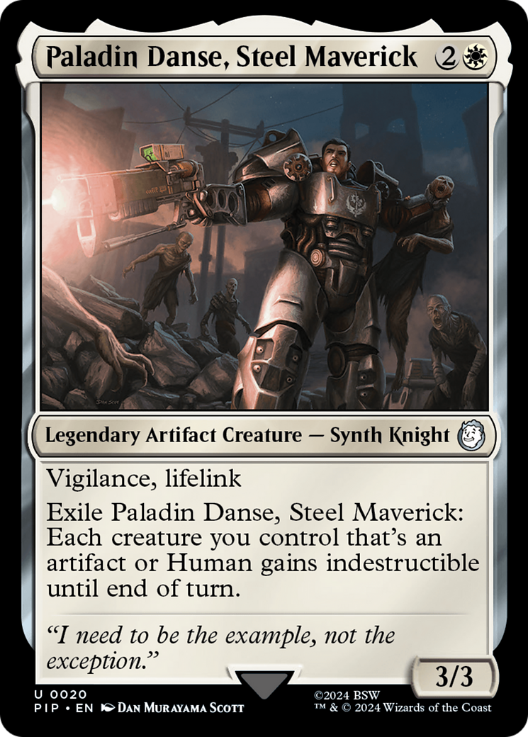 Paladin Danse, Steel Maverick [Fallout] | Good Games Morley