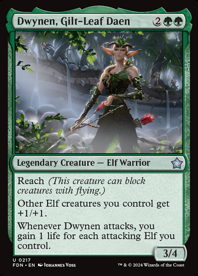 Dwynen, Gilt-Leaf Daen 217 (Foundations)  | Good Games Morley
