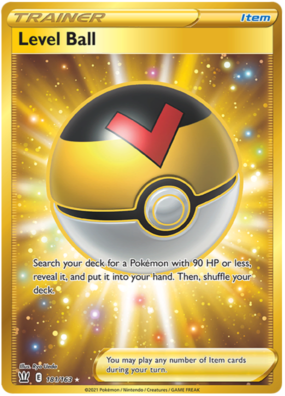 Level Ball (181/163) [Sword & Shield: Battle Styles] | Good Games Morley