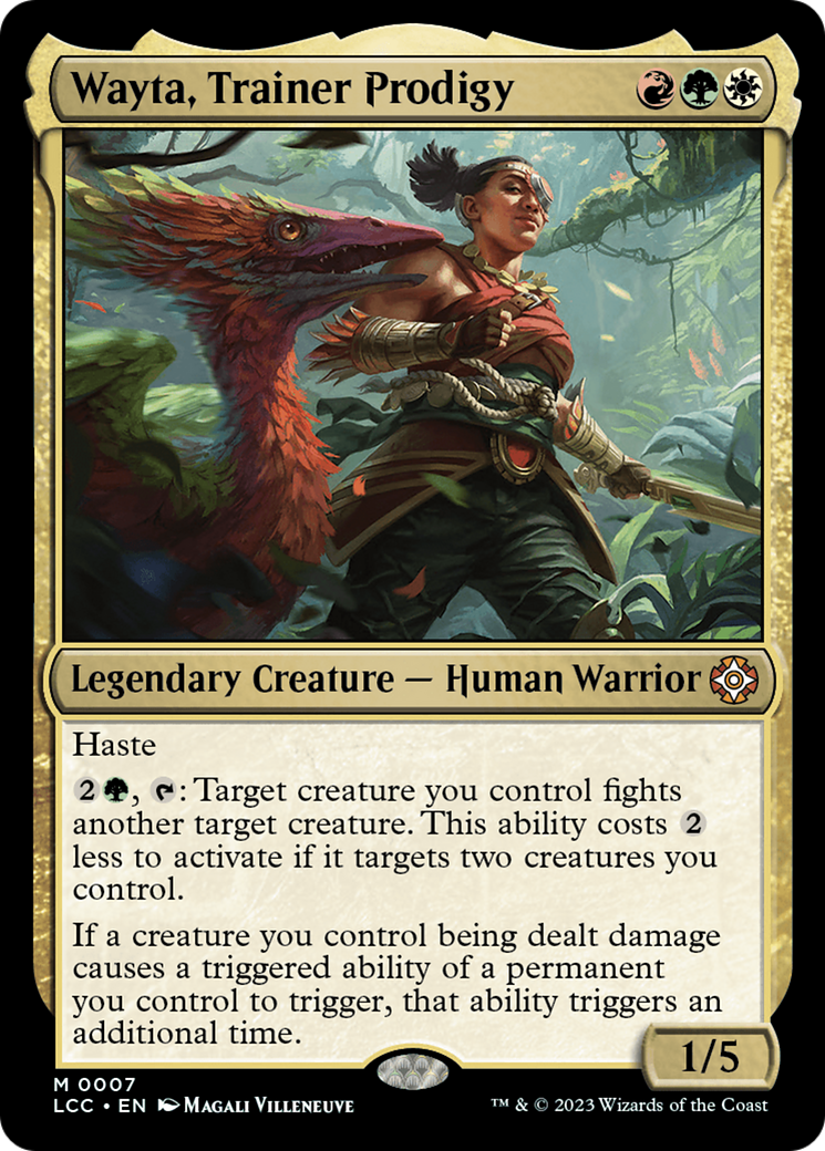 Wayta, Trainer Prodigy [The Lost Caverns of Ixalan Commander] | Good Games Morley