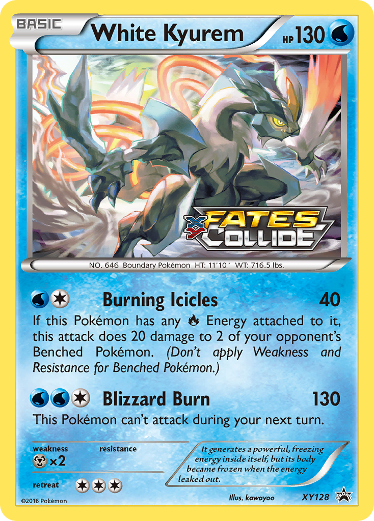 White Kyurem (XY128) [XY: Black Star Promos] | Good Games Morley