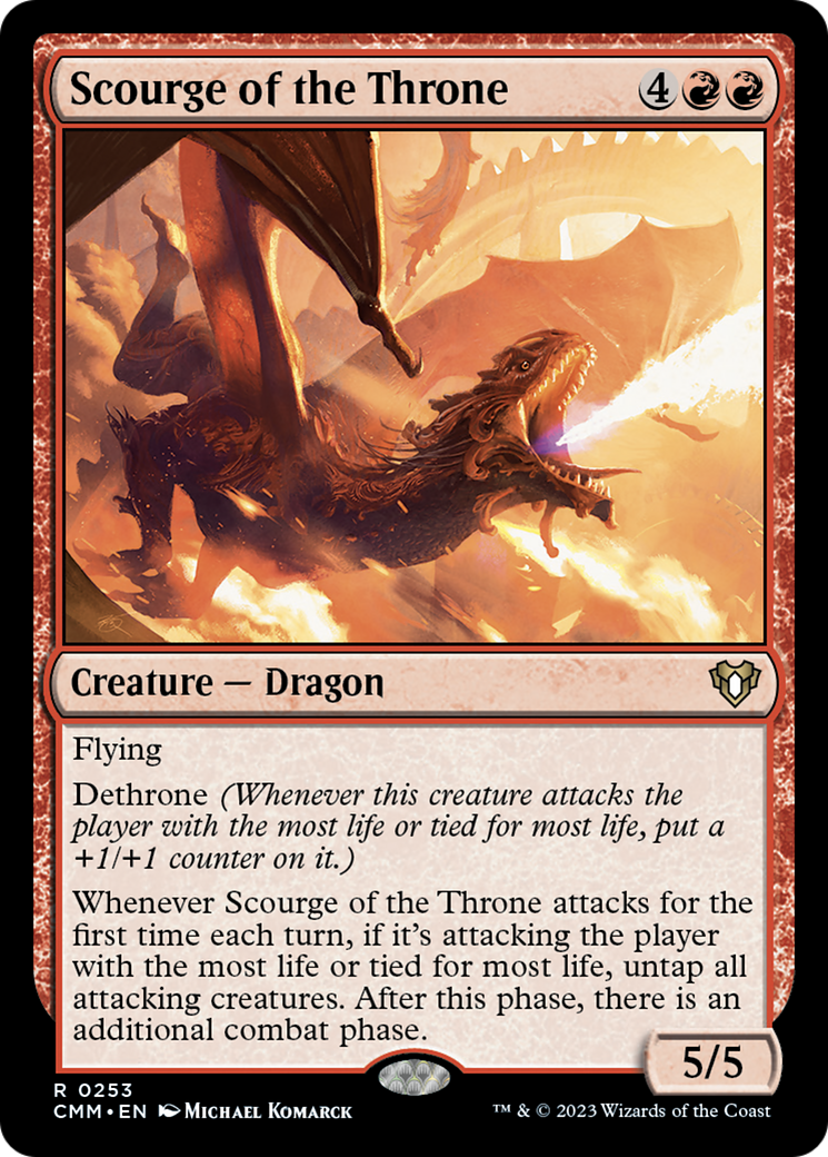 Scourge of the Throne [Commander Masters] | Good Games Morley