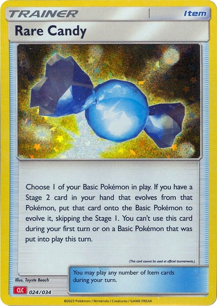 Rare Candy CLC 024/034 (Trading Card Game Classic)  - Holofoil | Good Games Morley