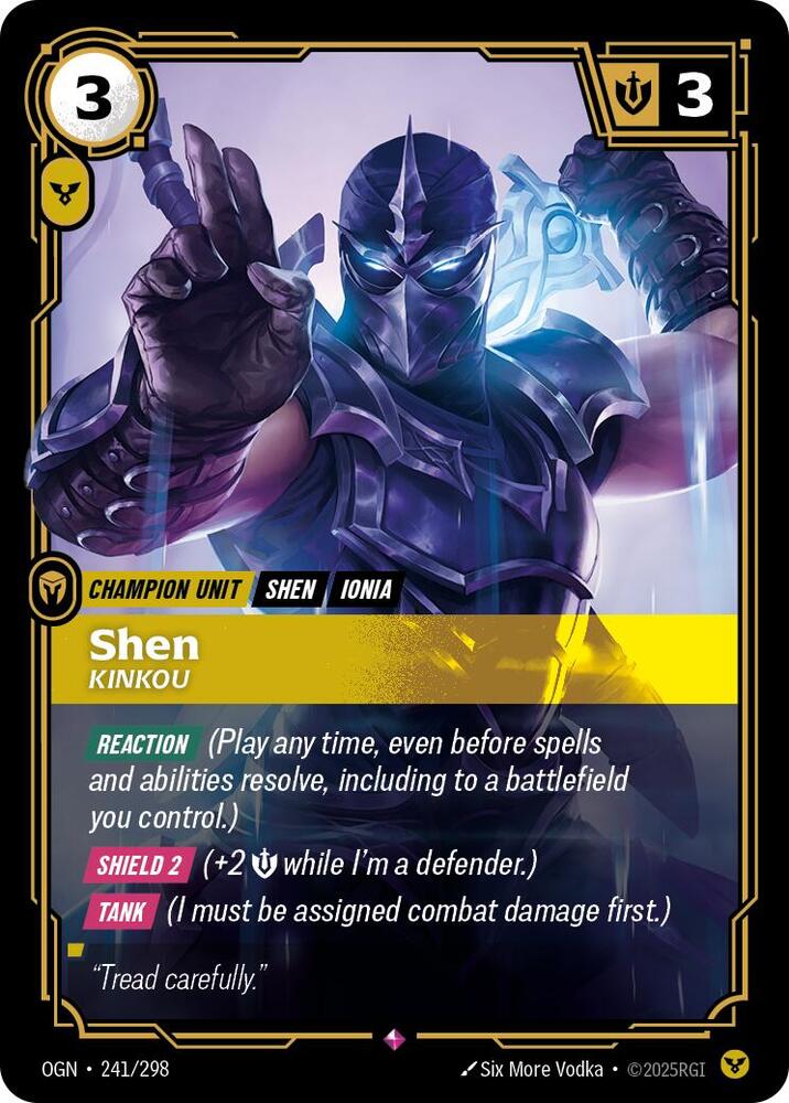 Shen - Kinkou 241/298 (Origins)  - Foil | Good Games Morley
