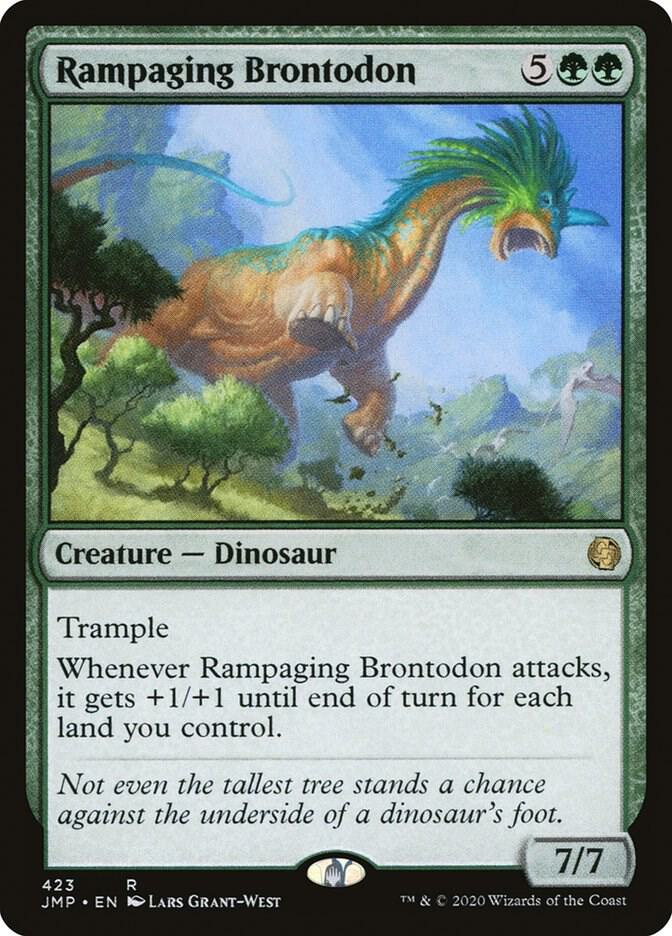 Rampaging Brontodon 423/495 (Jumpstart)  | Good Games Morley