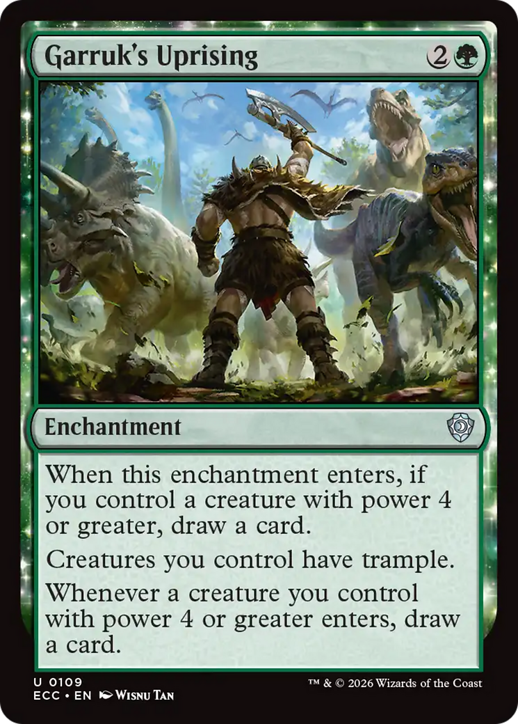 Garruk's Uprising [Lorwyn Eclipsed Commander] | Good Games Morley