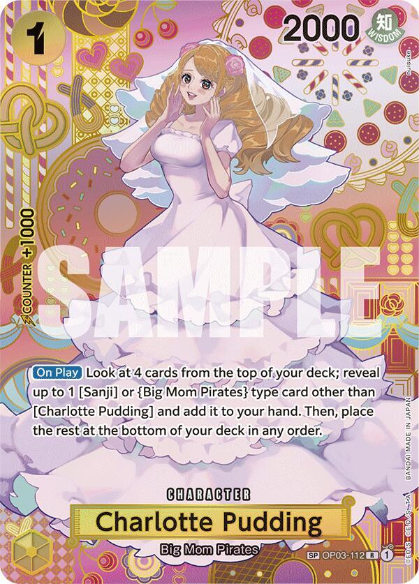 Charlotte Pudding OP03-112 (Two Legends)  - Special Foil | Good Games Morley