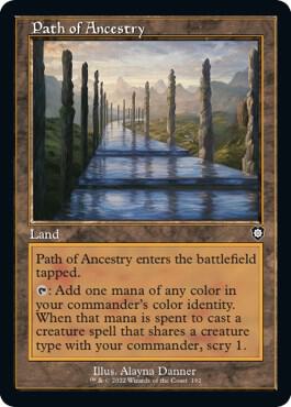 Path of Ancestry Retro Frame 192/40 (Commander: The Brothers' War)  | Good Games Morley