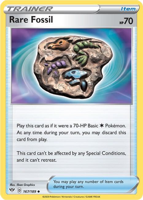 Rare Fossil 167/189 (SWSH03: Darkness Ablaze)  | Good Games Morley