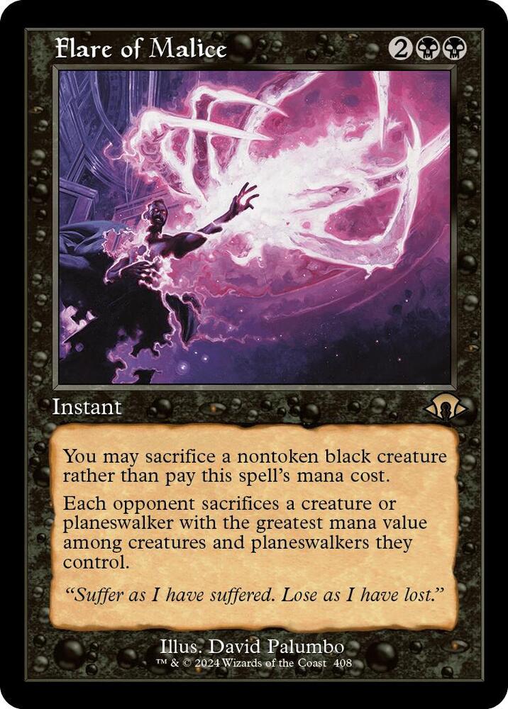 Flare of Malice 408 (Modern Horizons 3)  - Retro | Good Games Morley