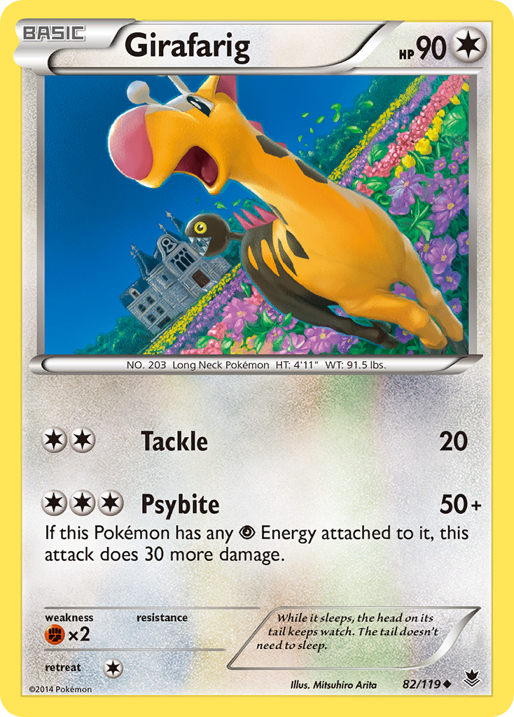Girafarig (82/119) [XY: Phantom Forces] | Good Games Morley