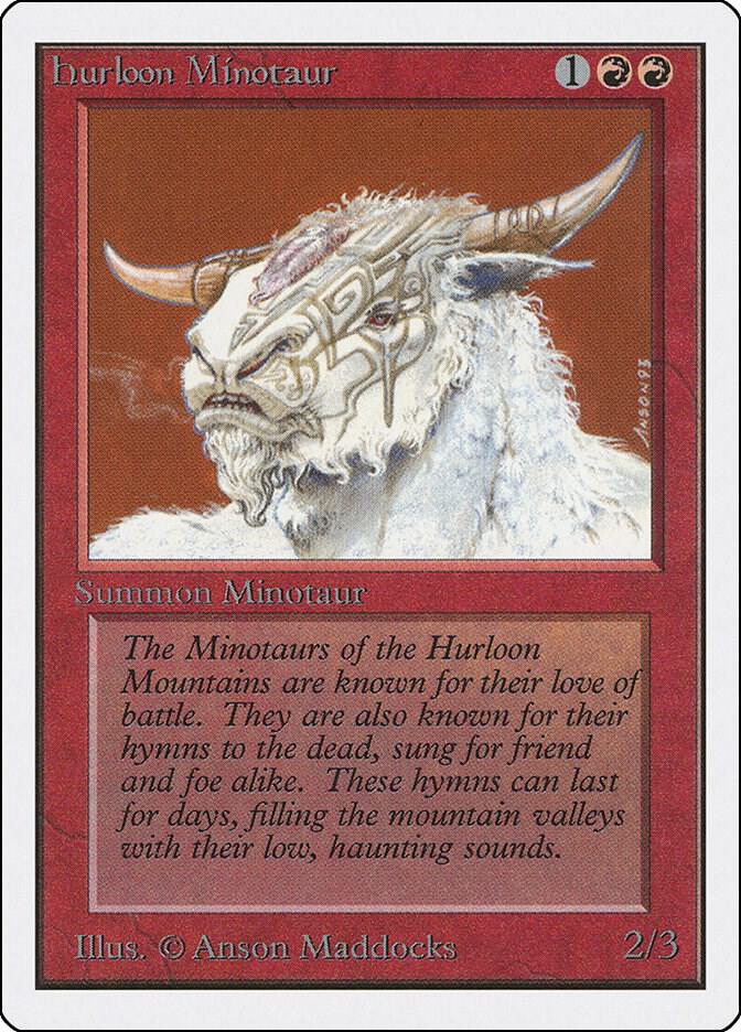 Hurloon Minotaur 159/302 (Unlimited Edition)  | Good Games Morley