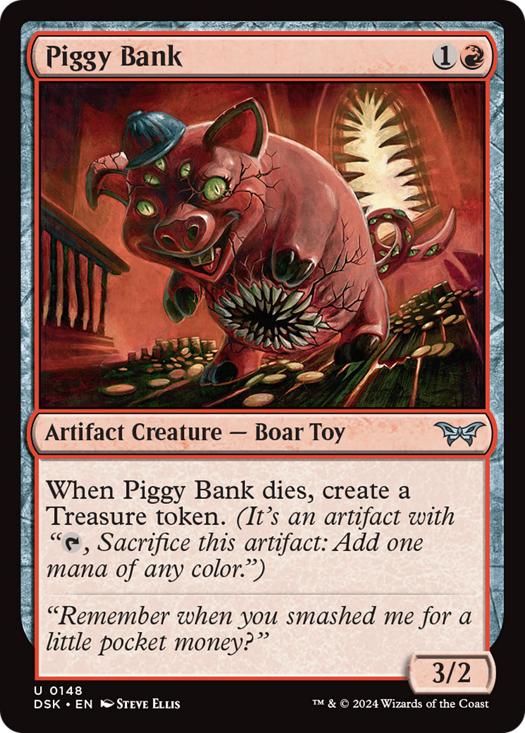 Piggy Bank [Duskmourn: House of Horror] | Good Games Morley