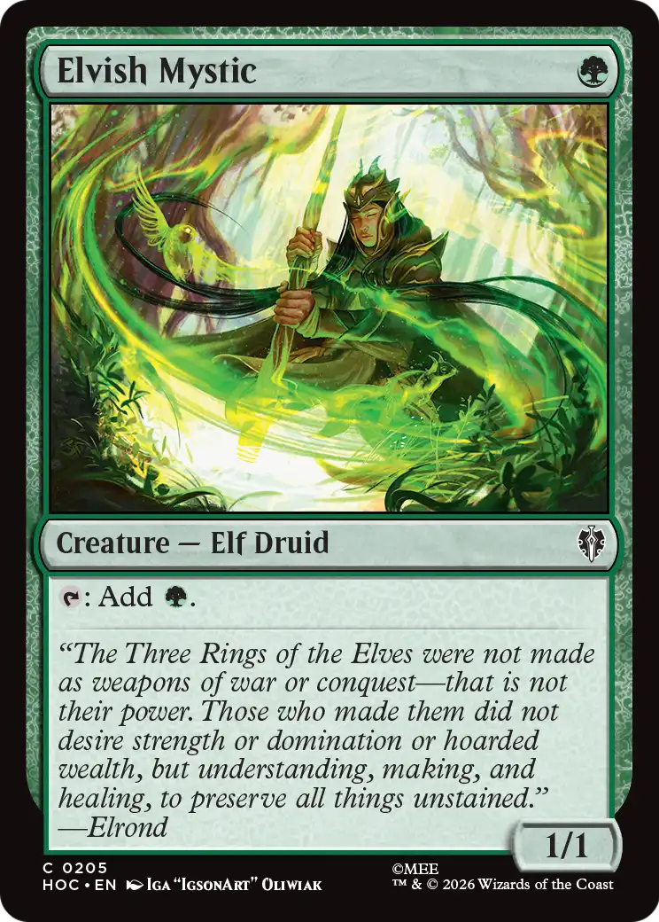 Elvish Mystic [The Hobbit: Eternal-Legal] | Good Games Morley
