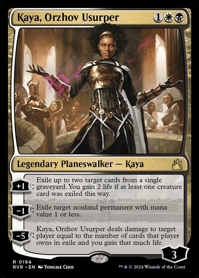 Kaya, Orzhov Usurper 194/291 (Ravnica Remastered)  | Good Games Morley