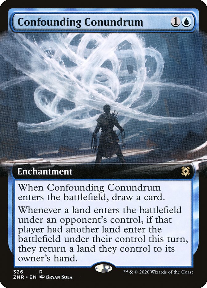 Confounding Conundrum (Extended Art) [Zendikar Rising] | Good Games Morley