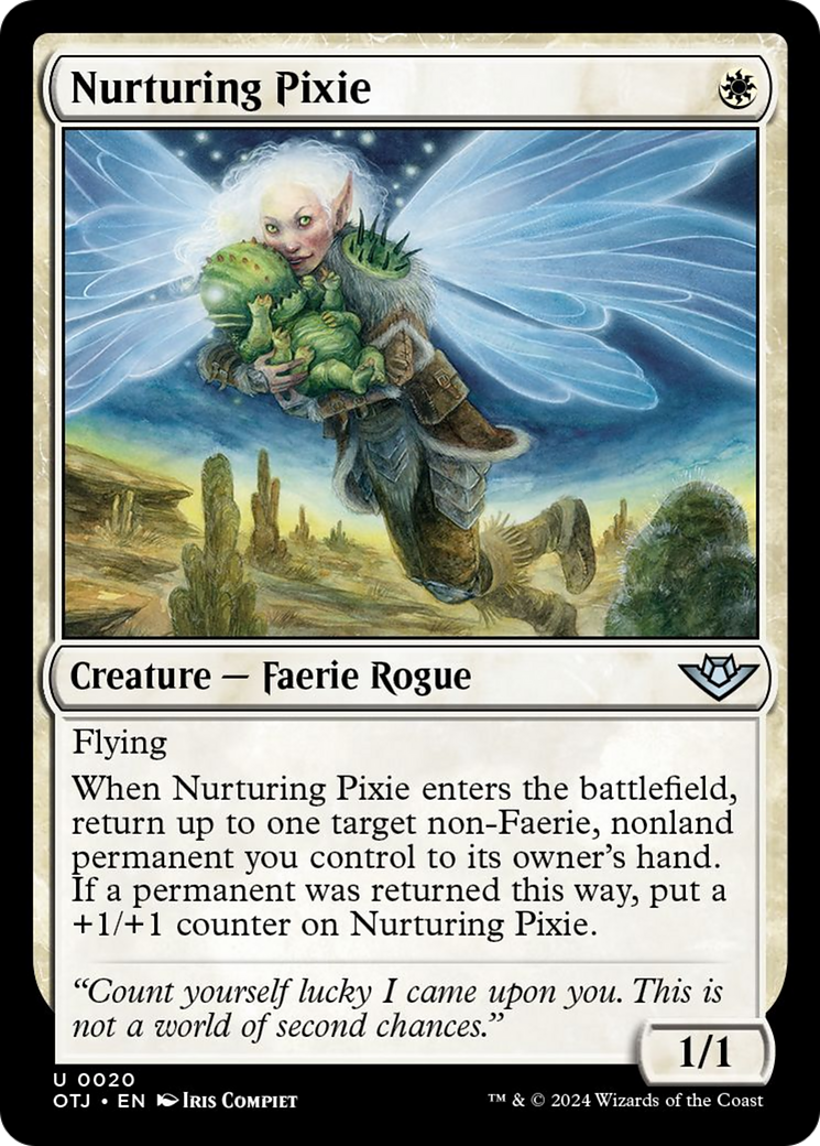 Nurturing Pixie [Outlaws of Thunder Junction] | Good Games Morley