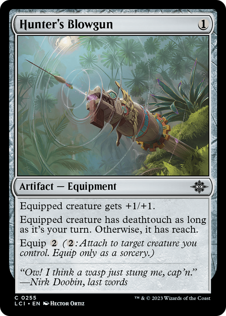Hunter's Blowgun [The Lost Caverns of Ixalan] | Good Games Morley