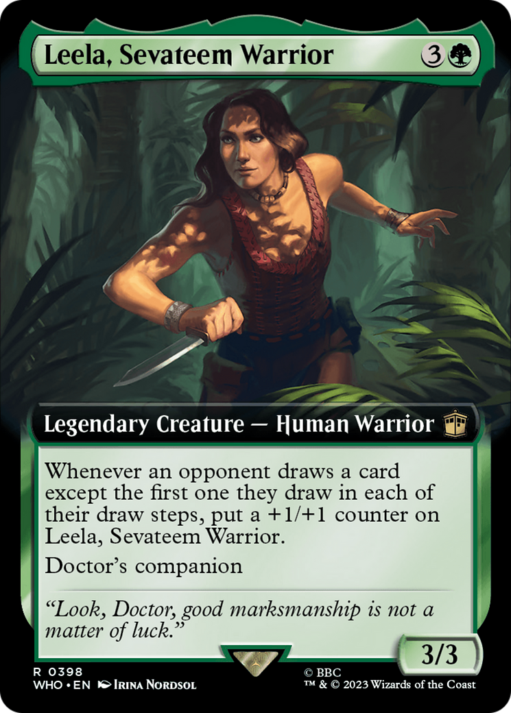 Leela, Sevateem Warrior (Extended Art) [Doctor Who] | Good Games Morley