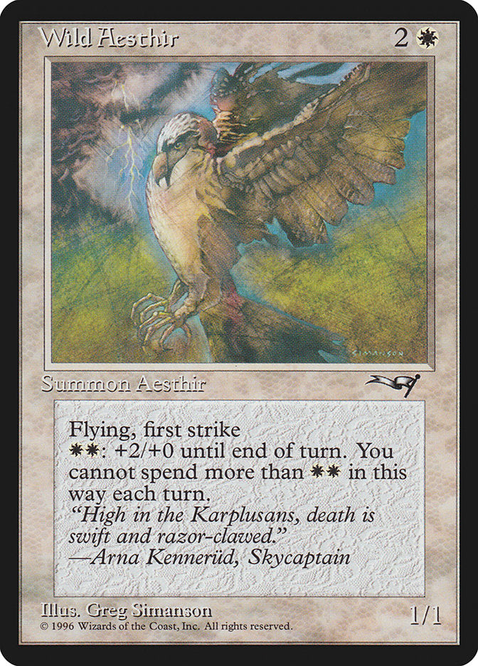 Wild Aesthir (Lightning Background) [Alliances] | Good Games Morley