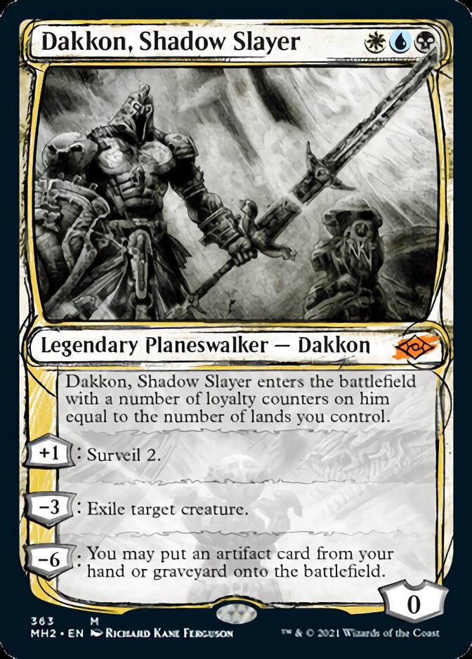 Dakkon, Shadow Slayer (Sketch) [Modern Horizons 2] | Good Games Morley