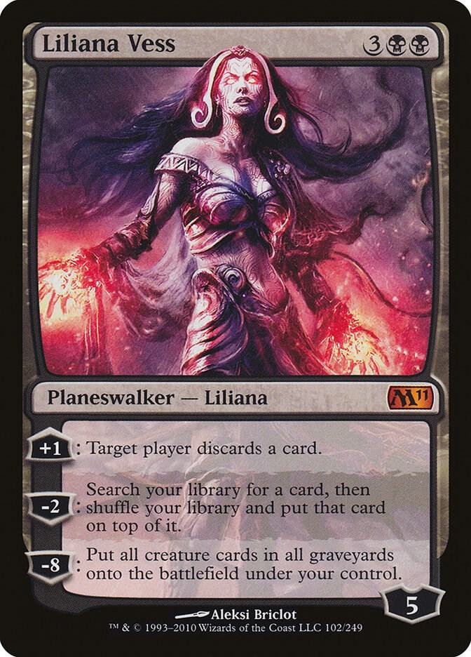 Liliana Vess 102/249 (Magic 2011 (M11))  - Foil | Good Games Morley
